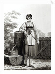 Tirollian Peasant Girl, 1817 by French School
