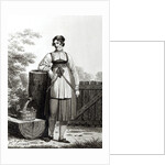Tirollian Peasant Girl, 1817 by French School