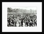 Great Votes for Women demonstration in Hyde Park, 21st June 1908 by English Photographer