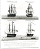 Portraits of the vessels on the Polar Expedition, 1818 by English School