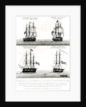 Portraits of the vessels on the Polar Expedition, 1818 by English School