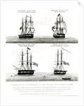 Portraits of the vessels on the Polar Expedition, 1818 by English School