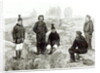 English sailors fraternising with the Eskimoes at Godhavn by (after) English School