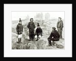English sailors fraternising with the Eskimoes at Godhavn by (after) English School