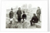 English sailors fraternising with the Eskimoes at Godhavn by (after) English School