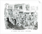 A Court for King Cholera, 1852 by English School