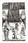 Comic Actors in Performance, 1662 by English School