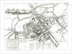 Map of Oxford, 1643 by Wenceslaus Hollar
