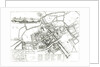 Map of Oxford, 1643 by Wenceslaus Hollar