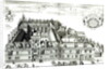 All Souls College, Oxford University, 1675 by David Loggan
