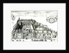 All Souls College, Oxford University, 1675 by David Loggan