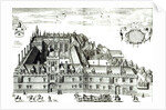 All Souls College, Oxford University, 1675 by David Loggan
