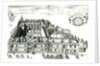 All Souls College, Oxford University, 1675 by David Loggan