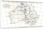 Sketch map of Australia showing the position of Mr. Stuart's Route, 1864 by English School