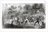 Attack of the Natives of Gambier Islands, engraved by Edward Finden, 1831 by Richard B. (after) Beechey