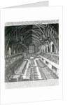 The Inside of Westminster Hall by English School