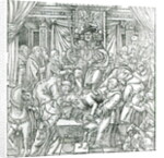The Pope suppressed by King Henry VIII, 1534 by English School