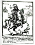 Prince Rupert on Horseback by English School