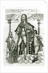 Charles I with his Children by English School