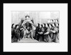 Henry VIII bestowing the charter on the Barber Surgeons by English School