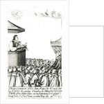 Announcement of the Birth of Charles I's Son, 1630 by English School