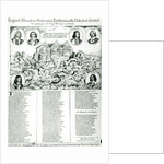 Englands Miraculous Preservation Emblematically Described, Erected for a perpetual Monument to Posterity, 1646 by English School