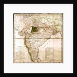 Map of India, 1803 by English School