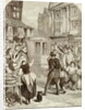 The Duke of Buckingham Travelling in a Sedan Chair by English School