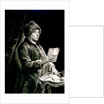 Portrait of Benjamin Franklin, 1777 by Charles Nicolas II (after) Cochin