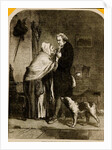 George Washington and his Mother by English School