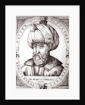 Portrait of Suleiman the Magnificent by English School