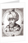 Portrait of Suleiman the Magnificent by English School