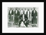 Mtesa,the Emperor of Uganda and other chiefs by English School