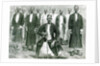Mtesa,the Emperor of Uganda and other chiefs by English School