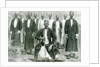 Mtesa,the Emperor of Uganda and other chiefs by English School