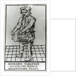 Richard Tarleton one of the first Actors in Shakespears Plays by English School