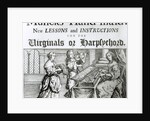 New lessons and instructions for the harpsichord or virginals by English School