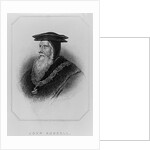 Portrait of John Russell 1st Earl of Bedford by English School