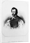 Portrait of Sir Francis Drake from 'Lodge's British Portraits', 1823 by English School