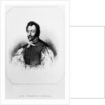 Portrait of Sir Francis Drake from 'Lodge's British Portraits', 1823 by English School