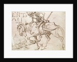 Death Riding, 1505 by Albrecht Dürer or Duerer