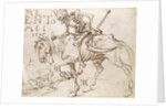 Death Riding, 1505 by Albrecht Dürer or Duerer