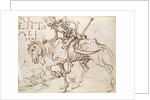 Death Riding, 1505 by Albrecht Dürer or Duerer