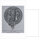 Representation of Edward the Black Prince Kneeling in Veneration of the Holy Trinity by School English