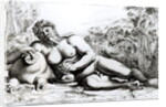 Silenus, c.1653 by Francois (1590-1650) (after) Perrier