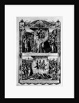 Martyrdom and burning by English School