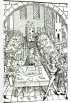 A Princely Banquet, 1491 by German School