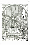 A Princely Banquet, 1491 by German School