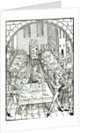 A Princely Banquet, 1491 by German School