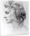 Ideal Head of a Woman, c.1525-28 by Michelangelo Buonarroti